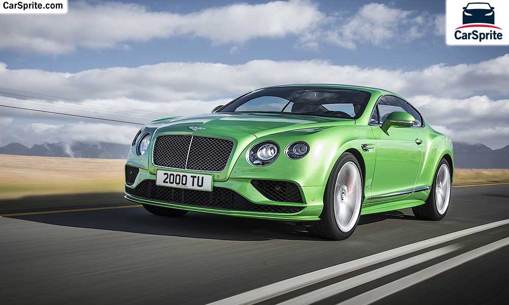 Bentley Continental GT 2019 prices and specifications in Saudi Arabia | Car Sprite