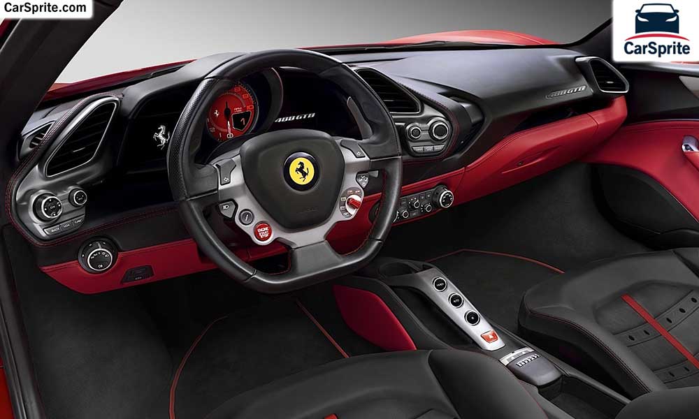 Ferrari 488 GTB 2019 prices and specifications in Saudi Arabia | Car Sprite